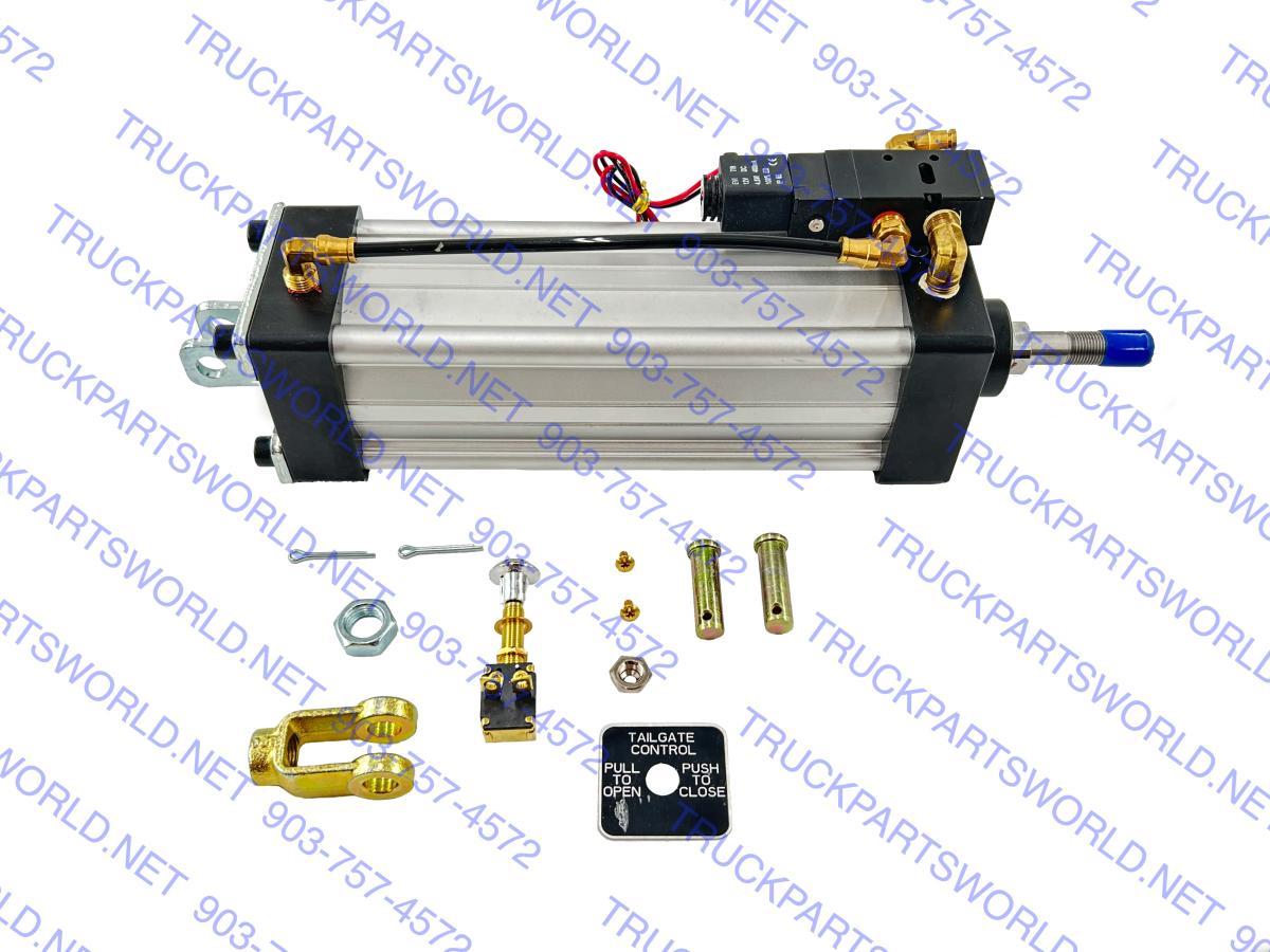 Buyers Products TGC32508VKSA Air Tailgate Cylinder | 3.25" Bore x 8" Stroke | Clevis Mount