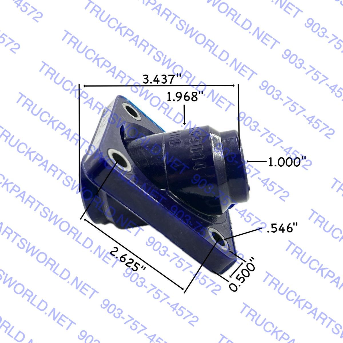 ATRO MS59-69014 Poly Steering Shaft Isolator | Fits Kenworth R13-1014