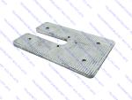SPC 10733 4" x 6.5" Zinc Axle Shims (2.0 Degree, 6-Pack) | SPC10733