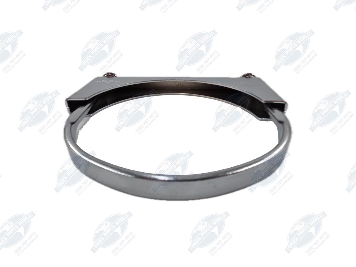 utomann 562.U3405C Flat U-Bolt Saddle Clamp | 5" Chrome