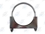 utomann 562.U3405C Flat U-Bolt Saddle Clamp | 5" Chrome