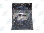 utomann 562.U3405C Flat U-Bolt Saddle Clamp | 5" Chrome