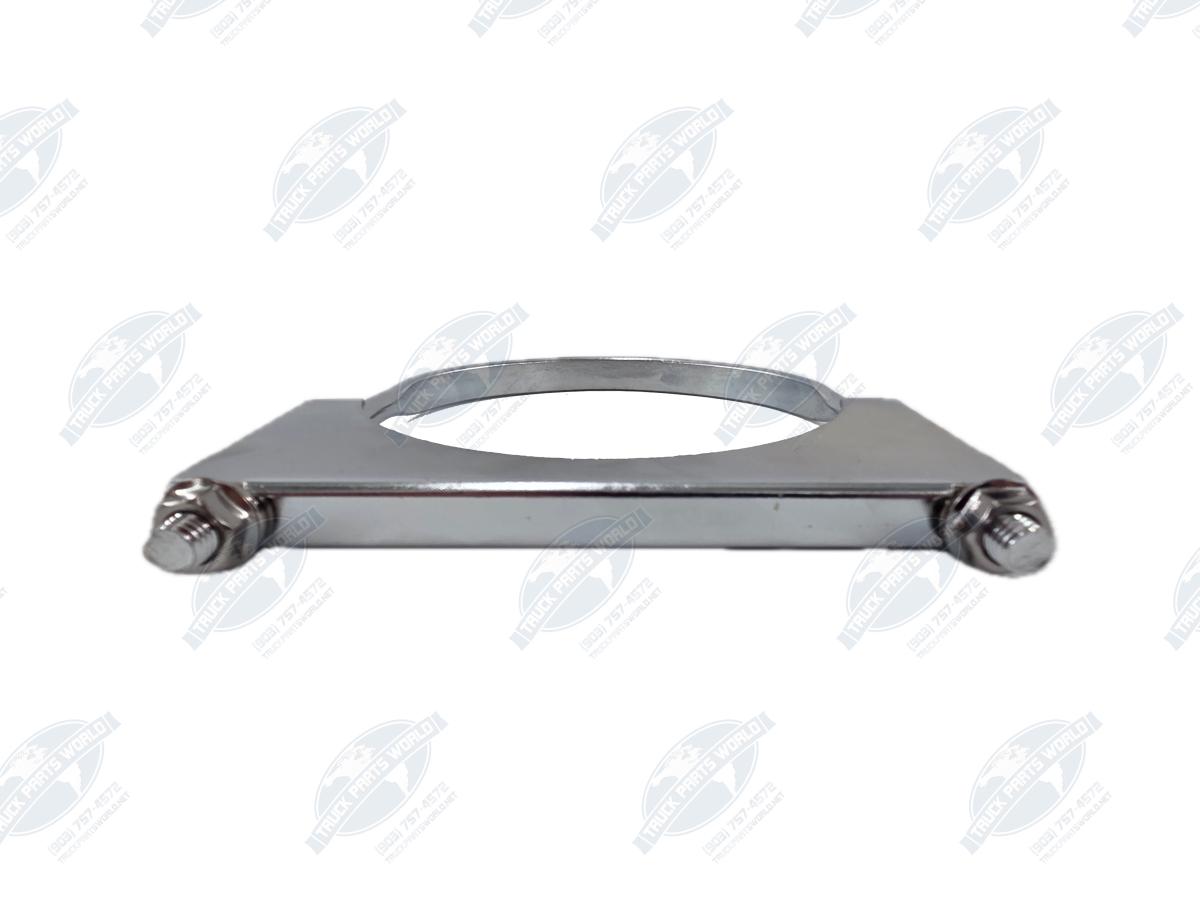 utomann 562.U3405C Flat U-Bolt Saddle Clamp | 5" Chrome