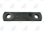 Dayton Parts 334-1485 Leaf Spring Axle U-Bolt Plate (4-Inch, Steel)