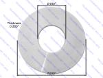 Dayton 334-1817 Control Arm Alignment Spacer (Hendrickson S-26807)