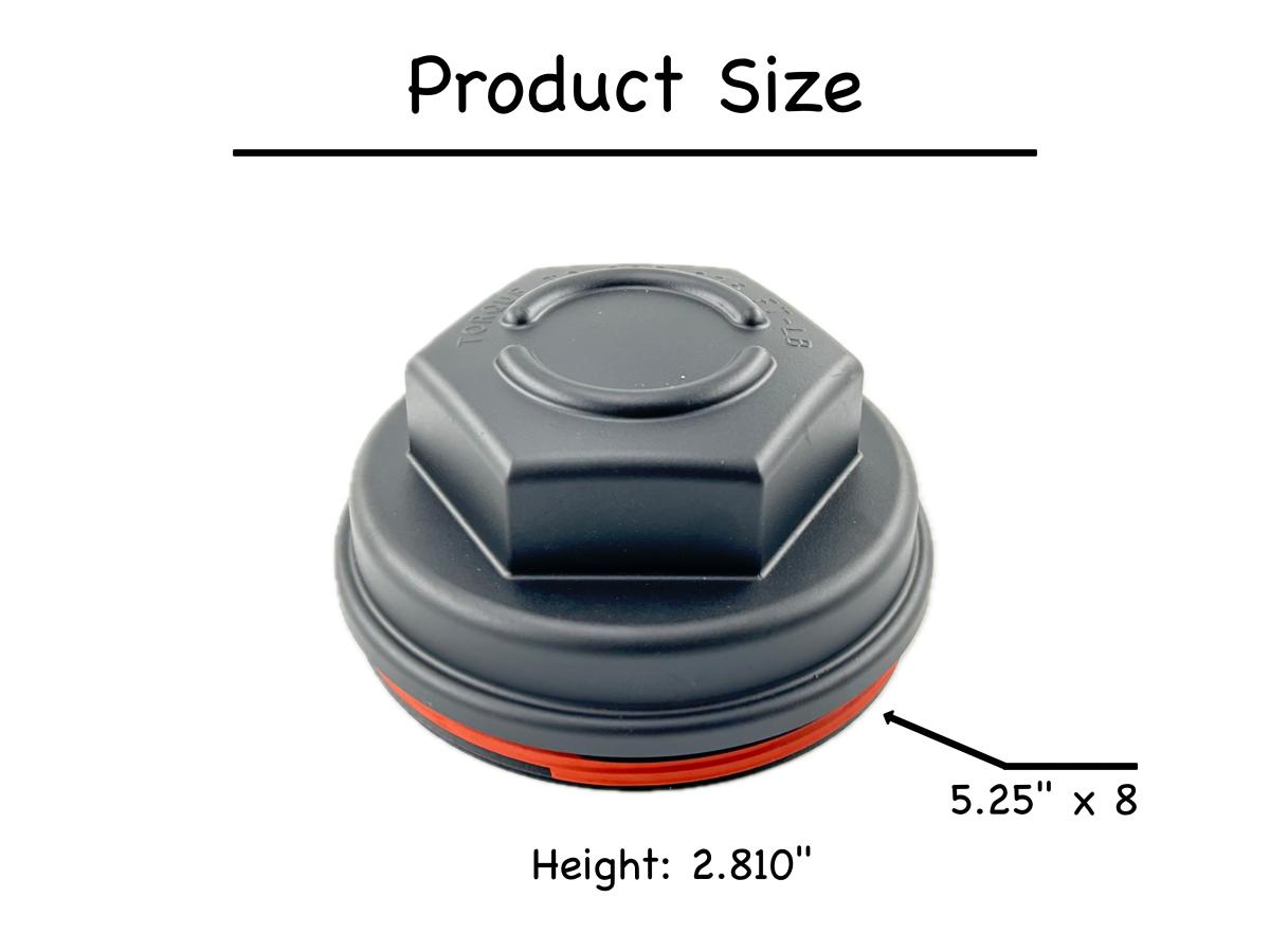 Genuine Meritor A3262A1275 Front Steer Axle Hub Cap | FF-981