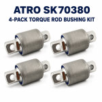 ATRO SK70380 Torque Rod Bushing Kit – 4-Pack, 2-3/4″ OD, 4-3/8″ C-C