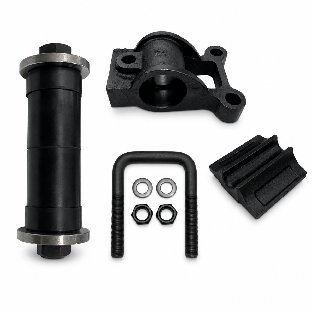 Peterbilt Low Air Leaf Housing & Bushing Kit for 3-1/2" Springs
