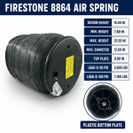 Firestone 8864 Air Spring – W01-358-8864