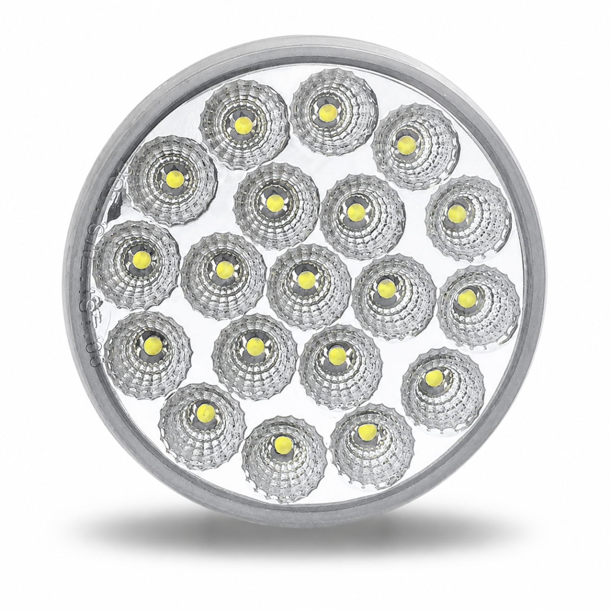 TRUX TLED-4X40 4" Dual Revolution Red/White LED Stop, Turn, Tail & Backup Light