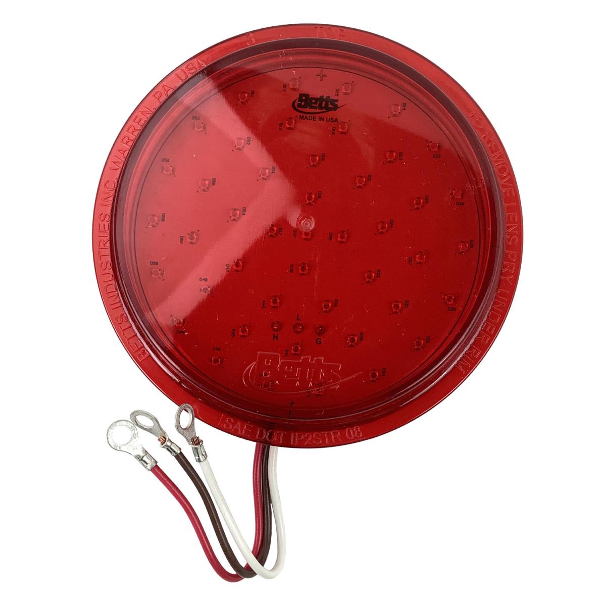 Betts SR4FH453E 4" Round Red 45-LED Stop/Turn/Tail Light Insert