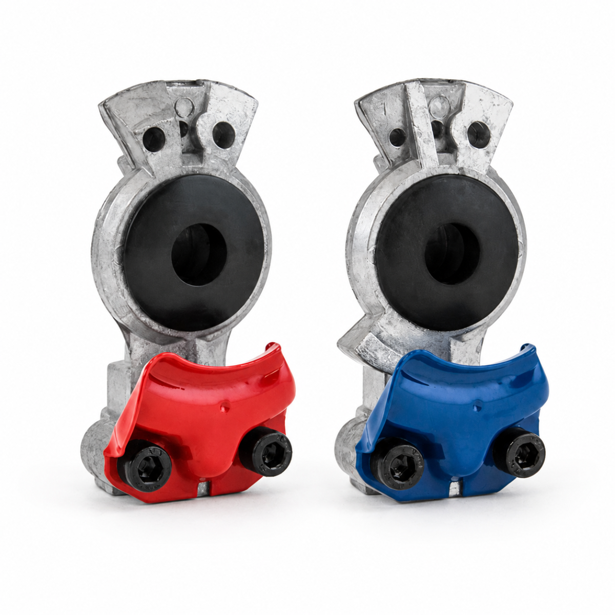 Tramec Sloan 441015 & 441016 Aluminum Gladhand Set – Red Emergency & Blue Service