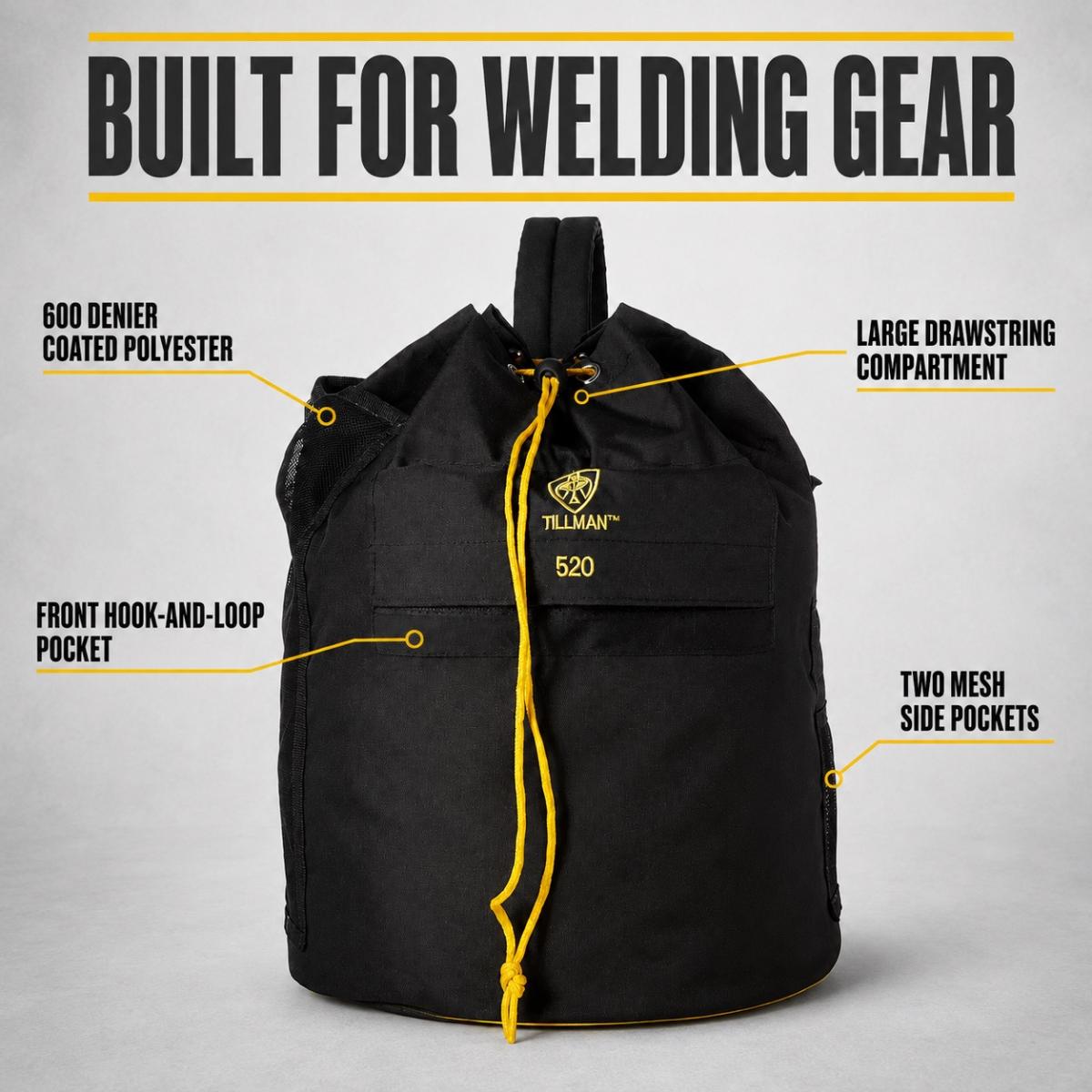 TILLMAN - 520 Welders Welding Gear and Helmet Bag