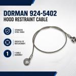 Dorman 924-5402 Hood Restraint Cable for Peterbilt Trucks