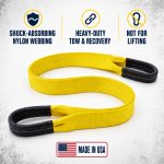 Spenser RS8230N Super Duty Recovery Strap - 6" x 30' (82,