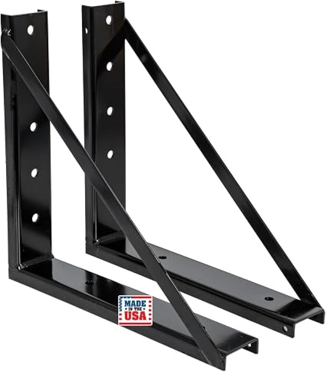 Buyers 1701006 18 x 18-Inch Welded Underbody Tool Box Brackets - Pair