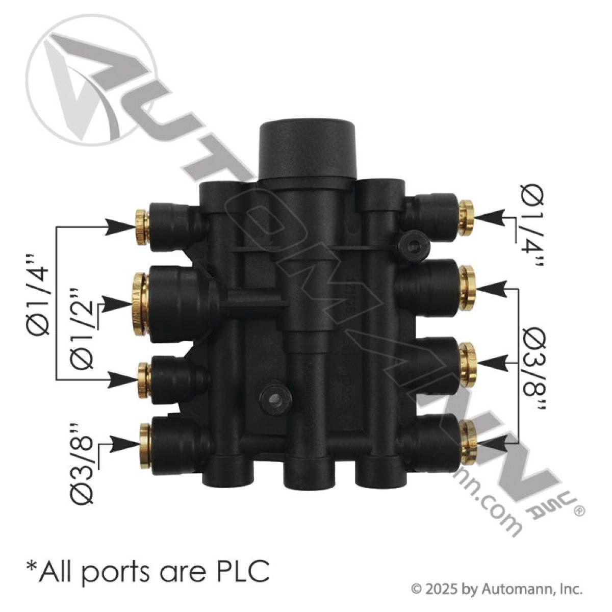 Norgren OEM Air PPV Manifold – Mack/Volvo 2010-Up (170.1022OE)