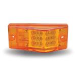 2" X 6" AMBER SURFACE MOUNT MARKER LED HUMP LIGHT