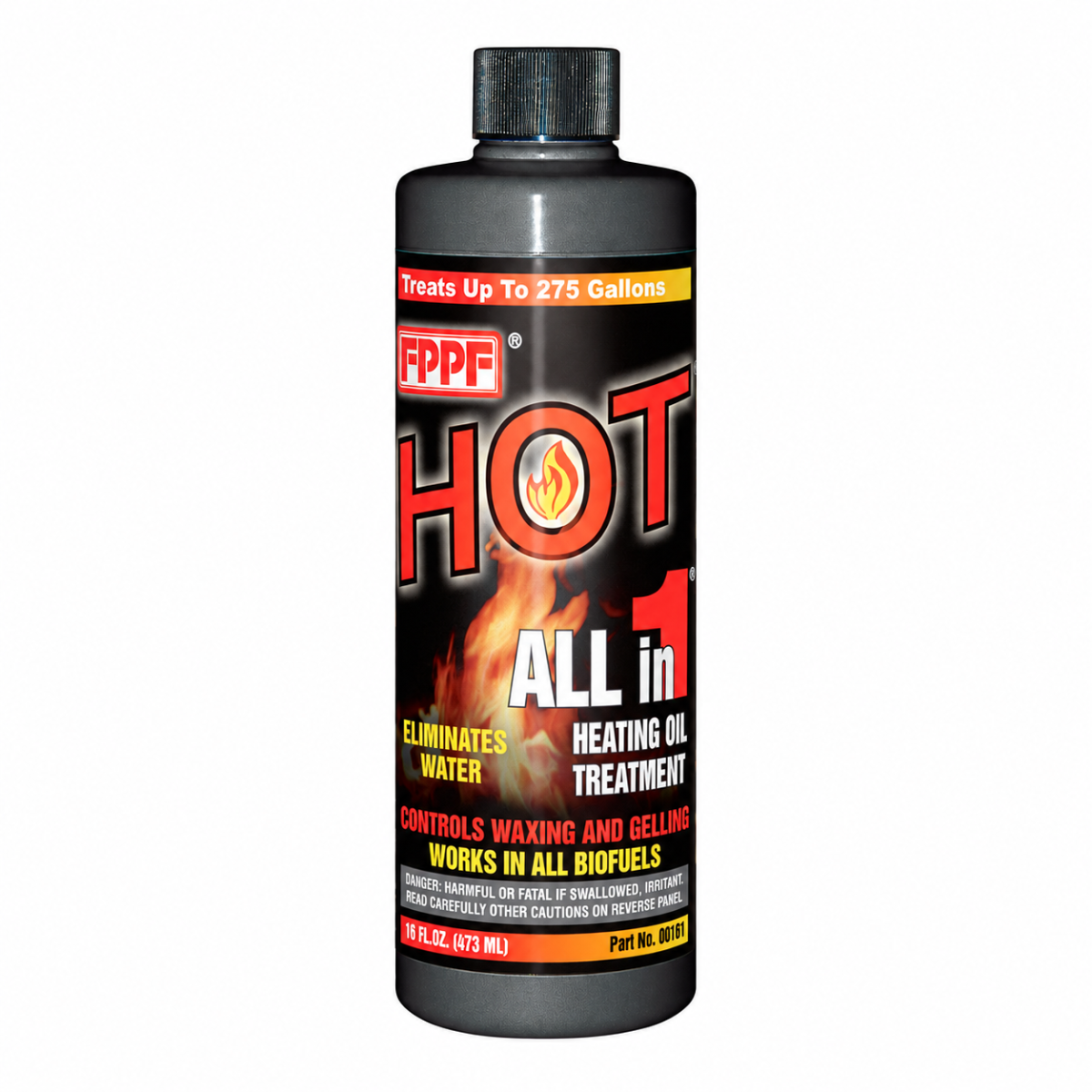 FPPF HOT 4-in-1 / HOT All In 1 Heating Oil Treatment 16 oz – Case of 24 (90161)