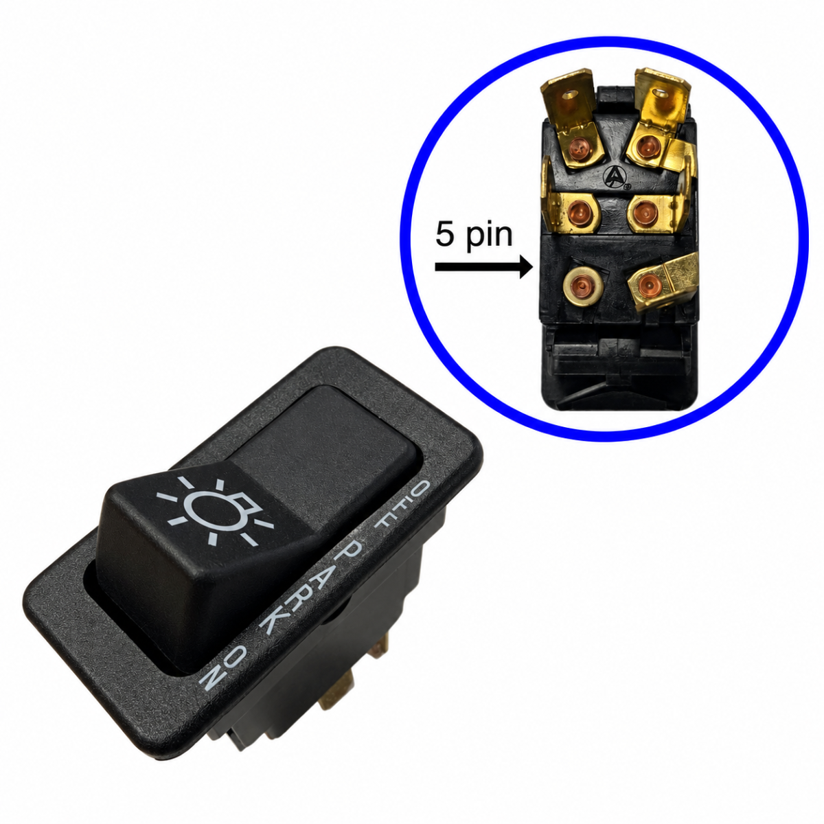 Automann 577.55520 IHC Rotary Headlamp Switch