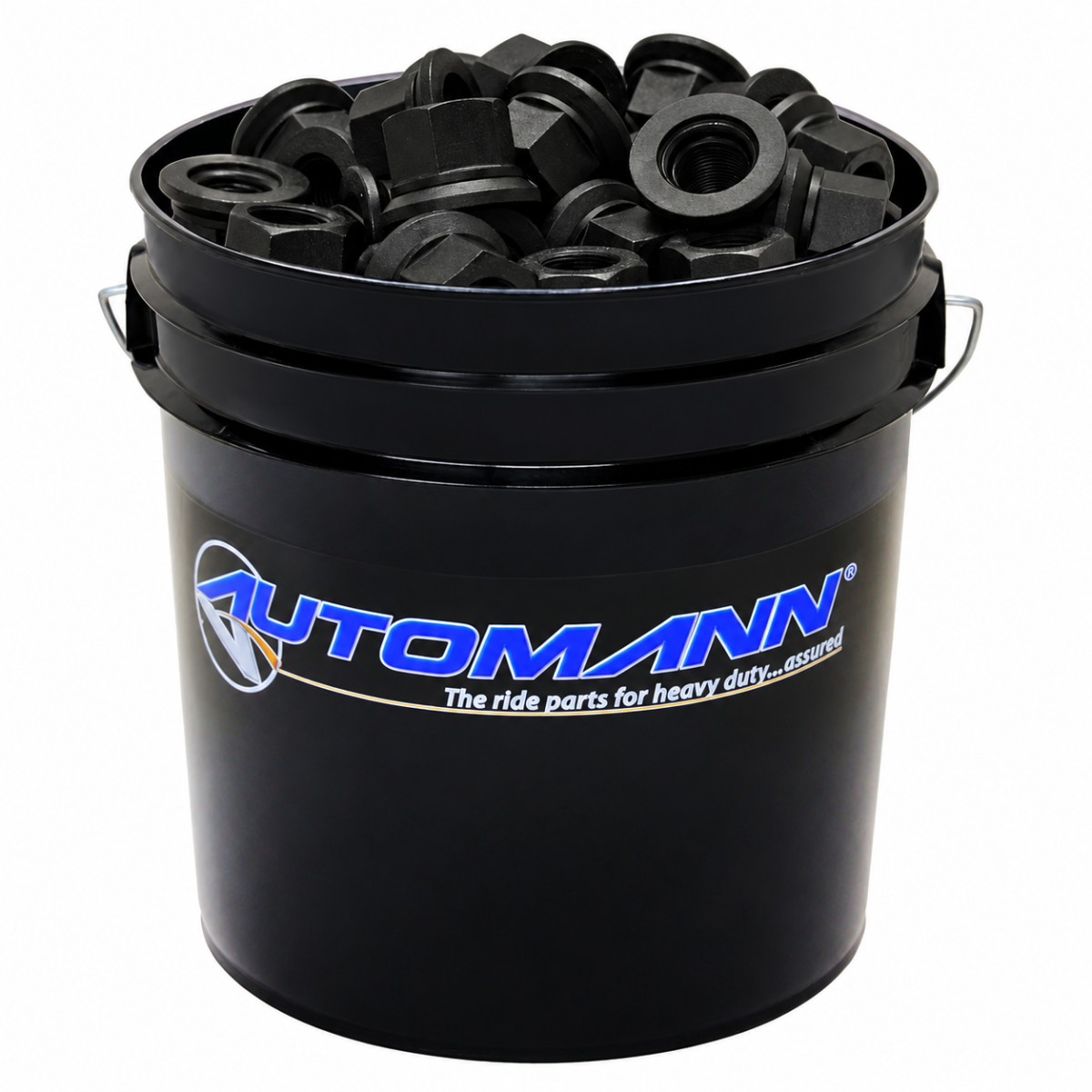 Automann 201.3014P2 M22 x 1.5 Flanged Cap Nuts – 120-Piece Pail