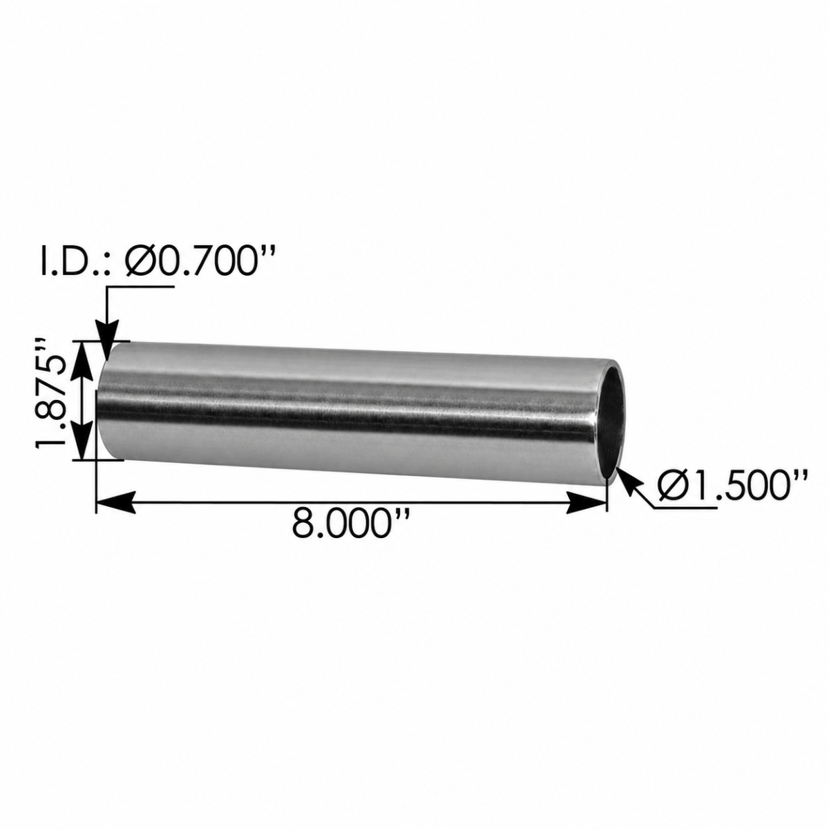 Automann 562.9102 Quarter Fender Side Mount – One-Bolt Style
