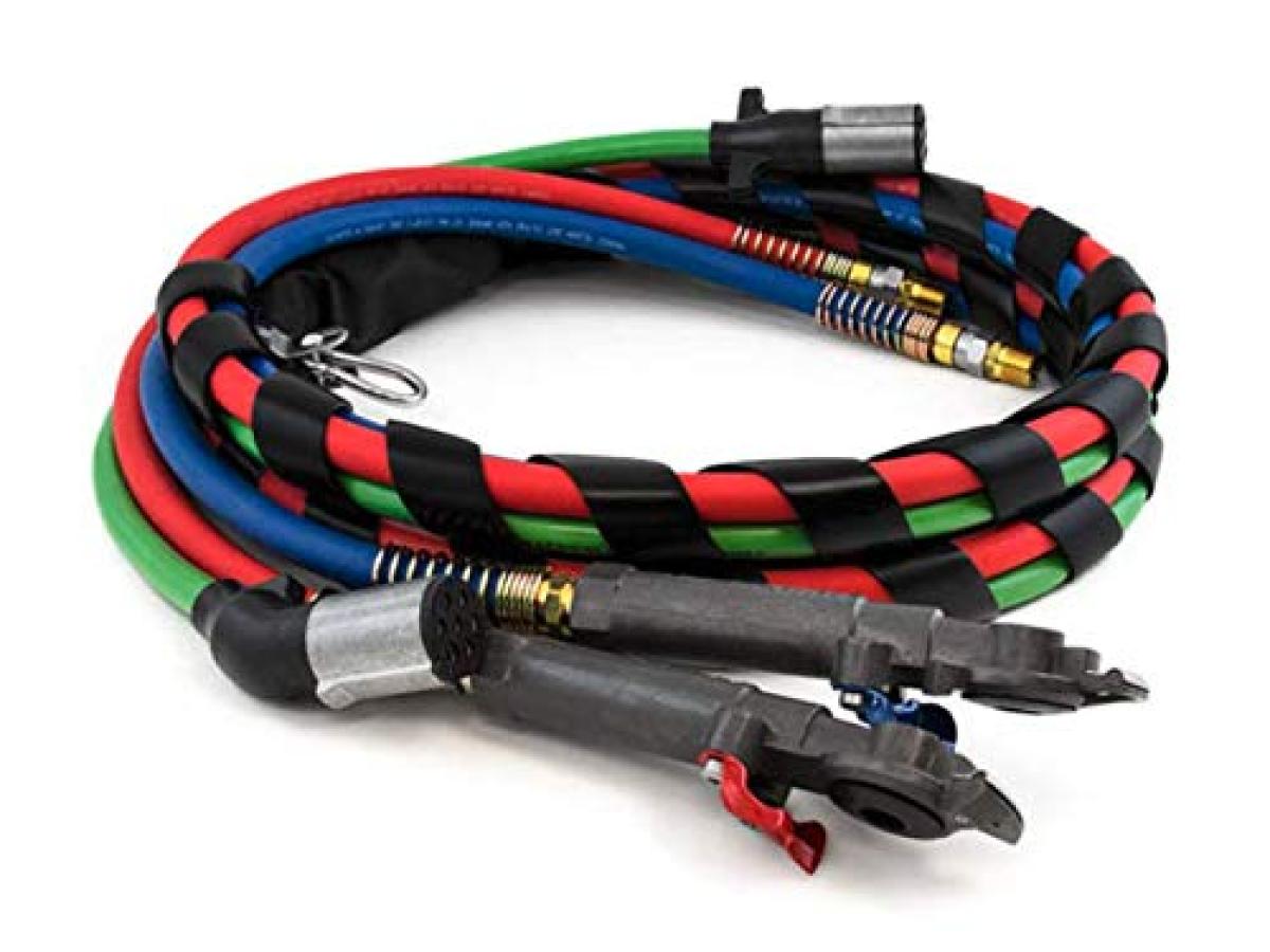 Tramec Sloan 451204 12-Foot 3-in-1 Air / Electrical Wrap with MAXXGrips