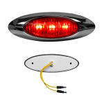 Automann 571.LD27R3M5 Red M5 LED Marker Light – 1-1/2 × 4 in