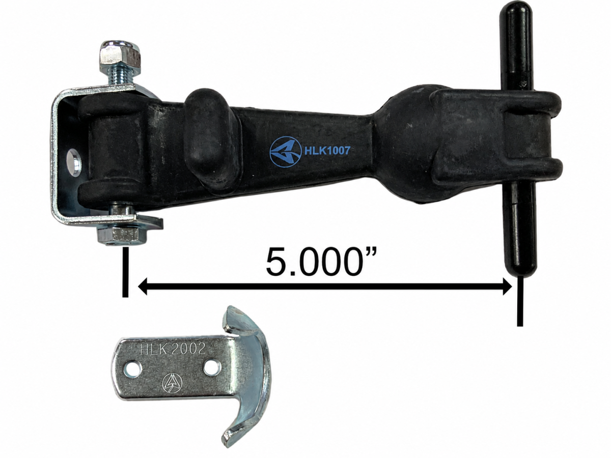 HOOD-BATTERY LATCH WITH CLAMP PETERBILT