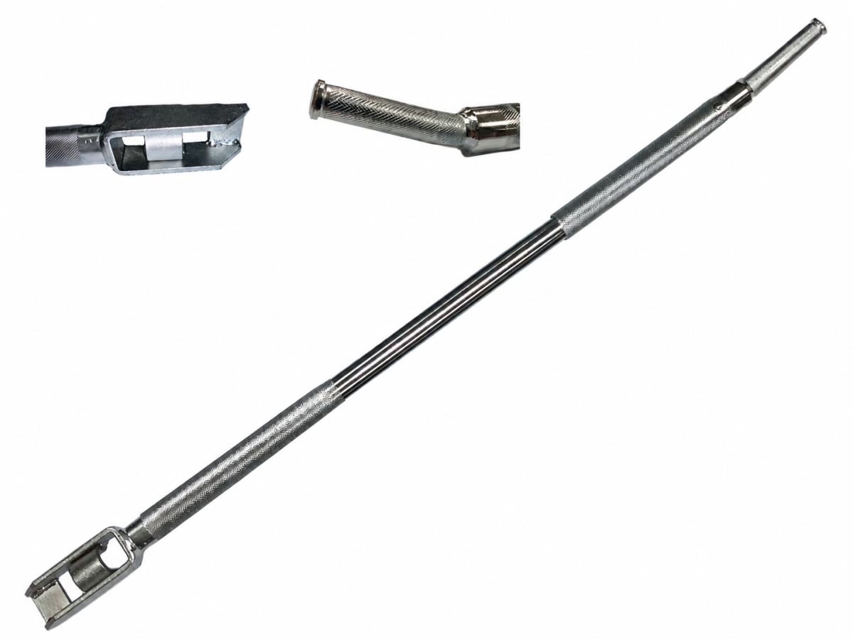 Chrome Combination Winch Bar for Lever Winches & Chain Binders