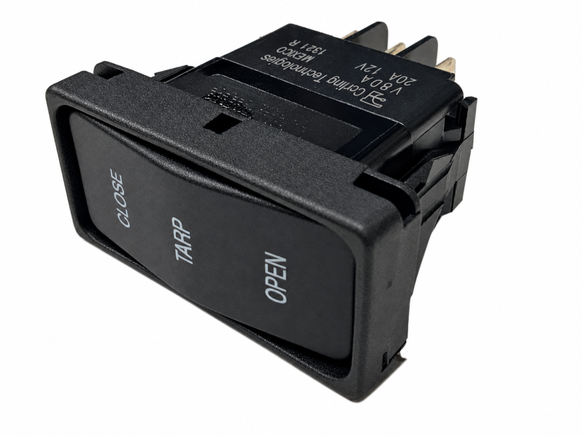 Dump Truck Tarp Rocker Switch,12V, Double Momentary,US Tarp Number 13979