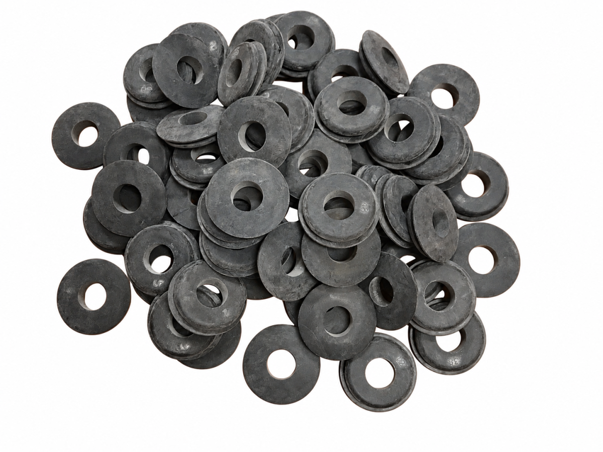 25 Black Gladhand Seals 10028 Black Rubber Gladhand Seals