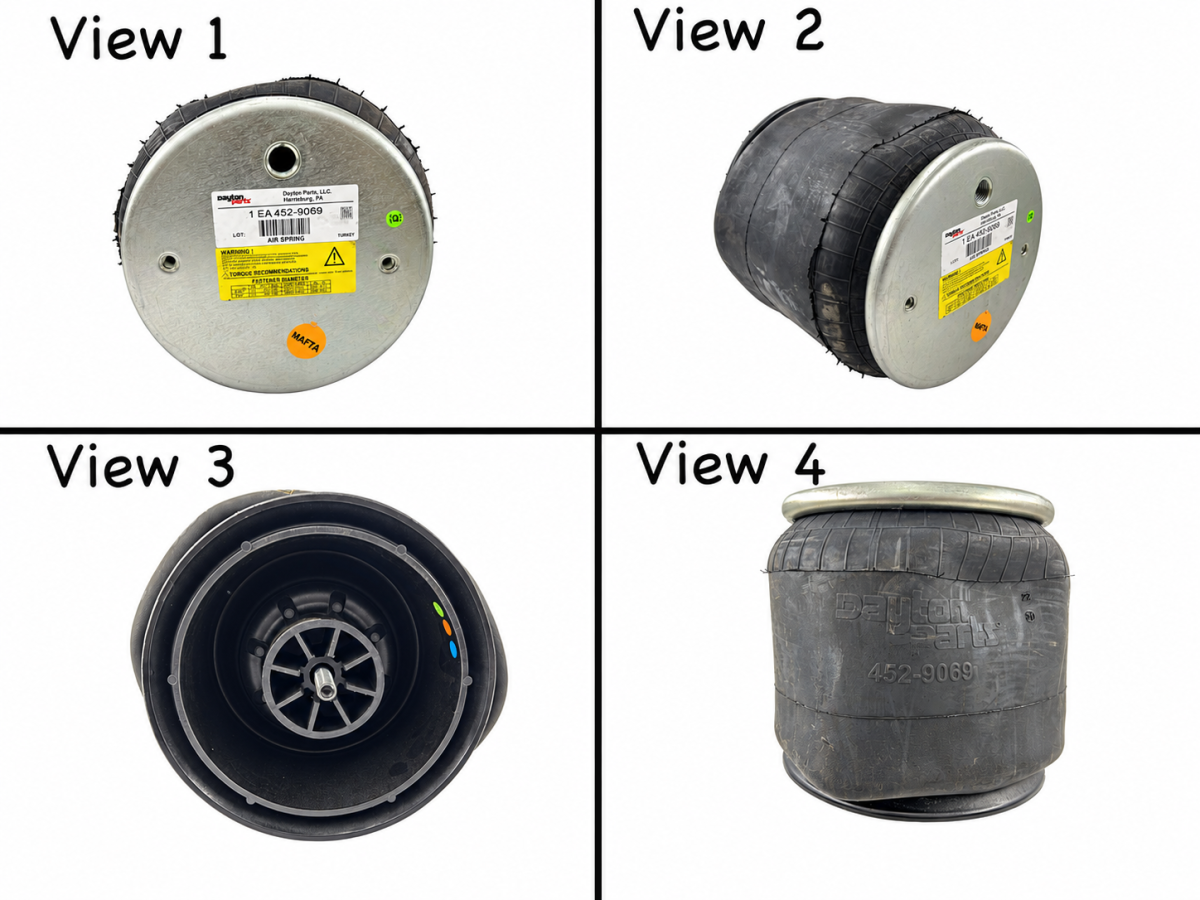 Replace Firestone Rear Air Peterbilt  Suspension Air Spring  FI W01 358 9069