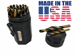 44170 Norseman / Viking SP-29P 29 Piece Drill Bit Set Jobber Length Set NEW