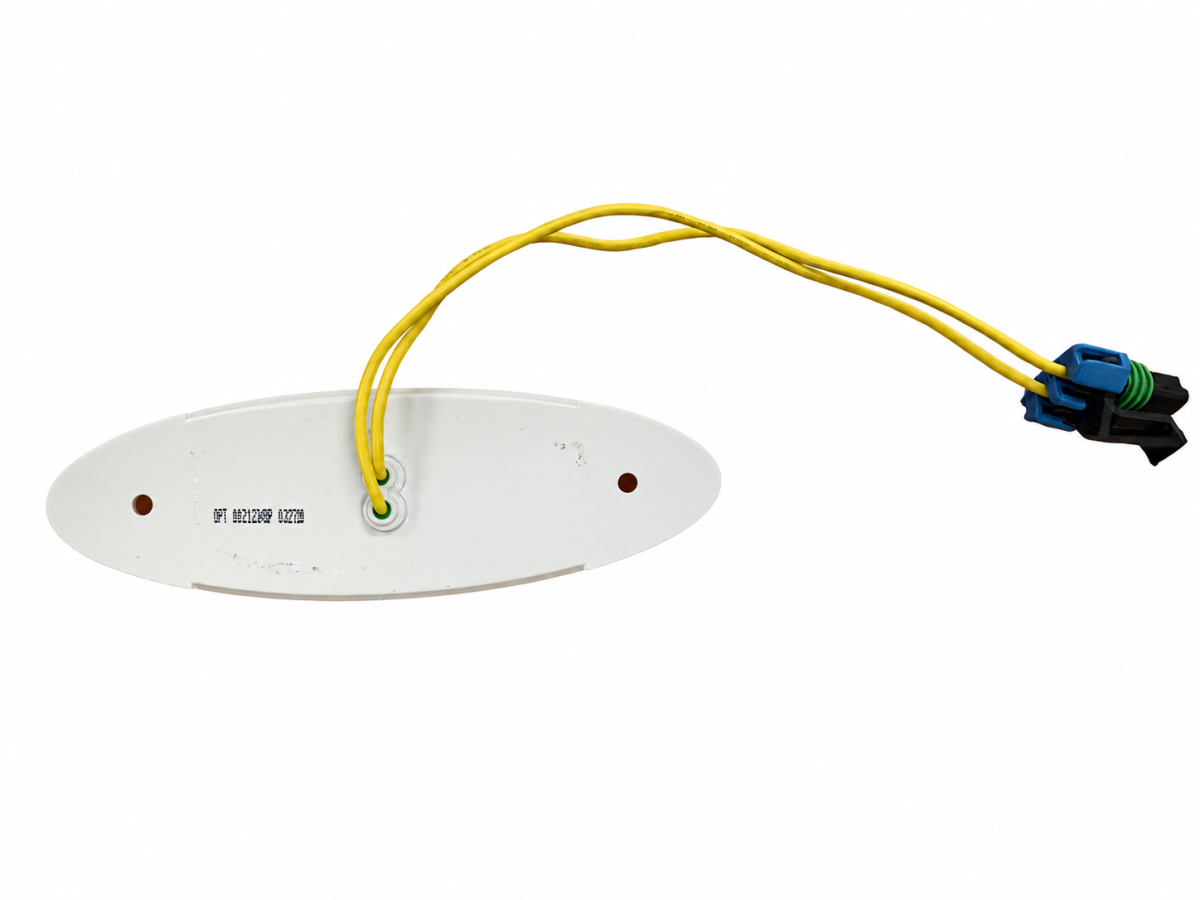 4-LED red marker/clearance light with bezel, metripack connector M1