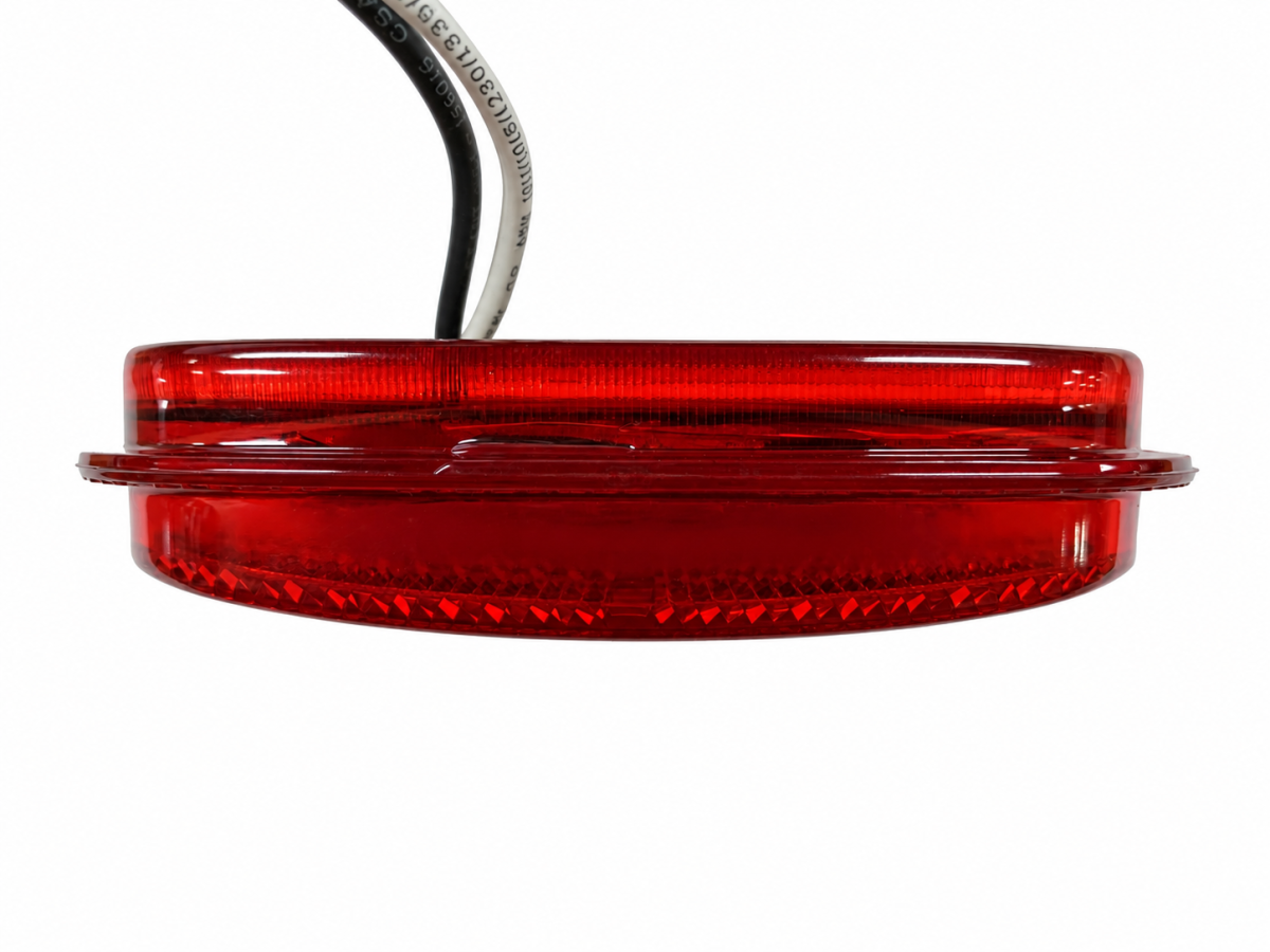 221201, LED Lens Insert - 2 Eyelets, Red Betts 200 Series lamps