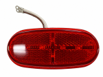 221201, LED Lens Insert - 2 Eyelets, Red Betts 200 Series lamps