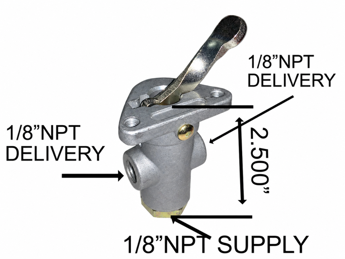 TW1 TYPE CONTROL FLIPPER VALVE