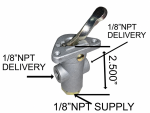TW1 TYPE CONTROL FLIPPER VALVE