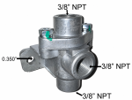 BENDIX TYPE DC4 DOUBLE CHECK VALVE