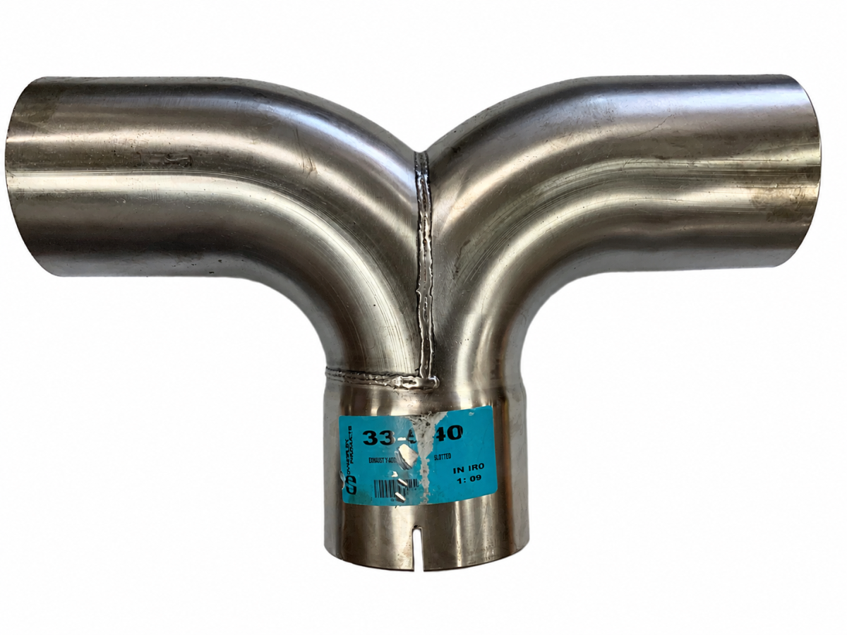 5" Steel Y-Pipe Exhaust Elbow Made in the USA