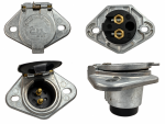 New 11041-06BX 2 Pole Cole Hersee Electrical Socket (2 way)