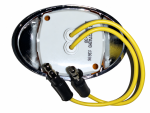 PANELITE MILLENNIUM SERIES M3 AMBER LED MARKER LIGHT 2 BRIGHT LEDs CHROME BEZEL