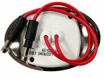 PANELITE MILLENNIUM SERIES M3 RED LED MARKER LIGHT 2 BRIGHT LEDs CHROME BEZEL