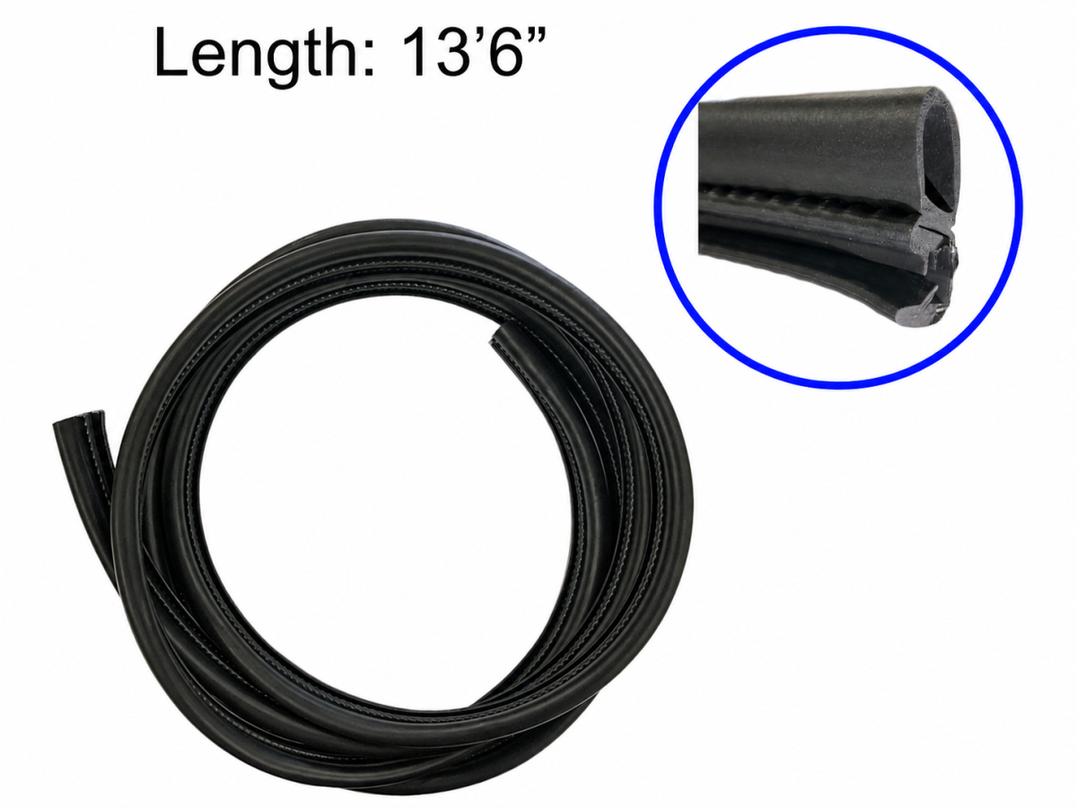 Door Rubber Weatherstrip Seal for 1986-2007 Peterbilt 377 379 1pc for 1 Door