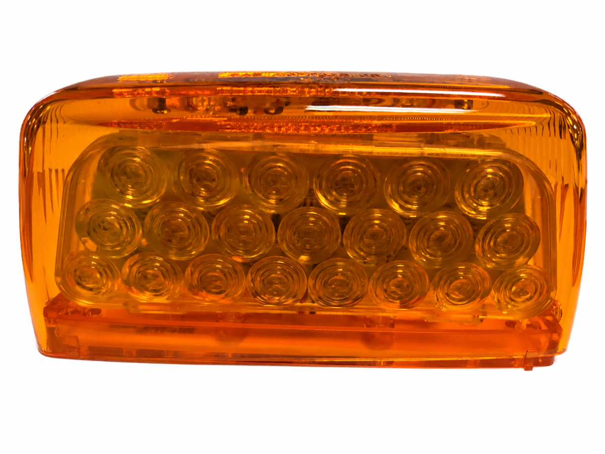 Peterbilt 379 359 Turn Signal Head Light Marker (1ea) 31 LED Amber by Automann