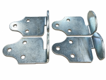 B2591BZ 4pc  utility trailer wood sides latch rack stake body gates corners brackets