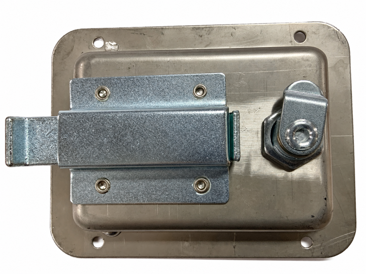 LATCH,FLUSH STANDARD LOCKING  STAINLESS STEEL L3885