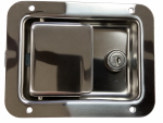 LATCH,FLUSH STANDARD LOCKING  STAINLESS STEEL L3885