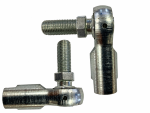 Buyers 3/8" x 3/8" Female Ball End Swivel w/ Stud (2) Tie Rod BRE72S